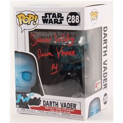 Spencer Wilding Signed "Star Wars" - Darth Vader - Electrocuted - #288 Funko Pop! Vinyl Figure Inscr