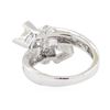 Image 3 : 0.40 ctw Diamond Ring - 14KT White Gold