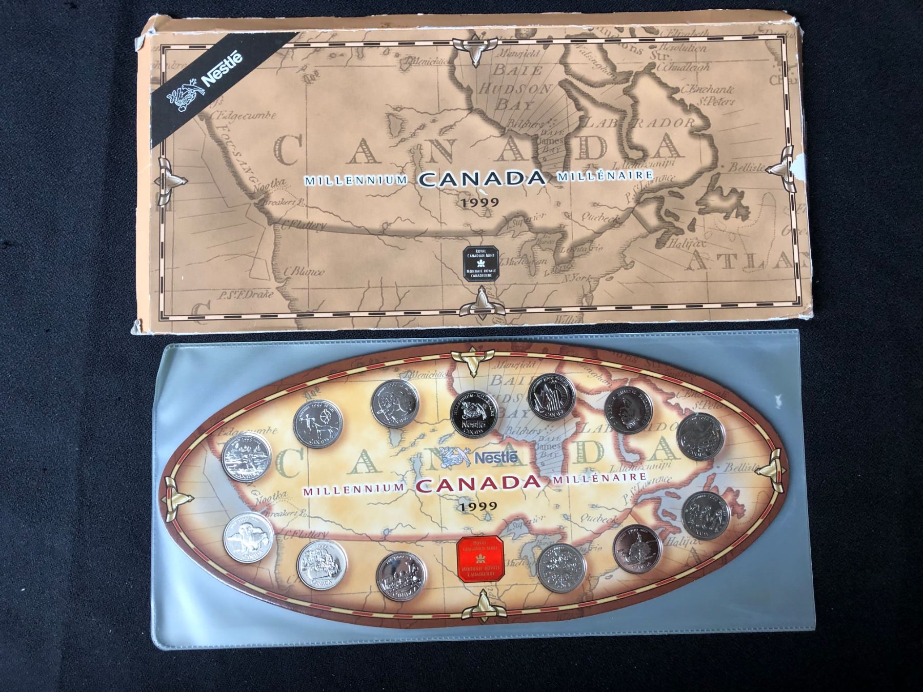 MILLENNIUM CANADA 1999 COIN SET MILLENNIUM CANADA 1999 COIN SET