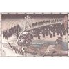 Image 1 : HIROSHIGE SERIES: CHUSHINGURA ACT 10. OBAN, C\1840 RARE