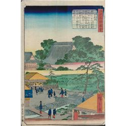 HIROSHIGE II: VILLAGE SCENE