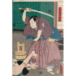 KUNISADA KABUKI ACTORS