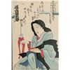 Image 1 : UNSIGNED (KUNISADA) MEMORIAL PORTRAIT ACTOR
