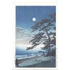 Image 1 : Hasui Kawase- Spring Moon at Ninomiya Beach