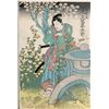 Image 1 : KUNISADA - ACTORS OBAN TATE-E, TRIPTYCH,