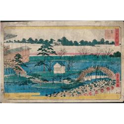 HIROSHIGE II DRUM BRIDGE