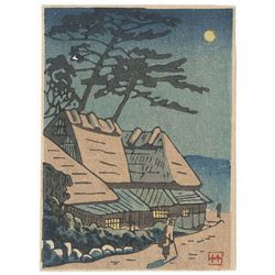 Original Takeji Asano (1900 - 1999) Japanese Woodblock Print