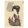 Image 1 : Original Eiho Hirezaki (1881 - 1970) Japanese Woodblock Print