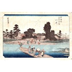 Japanese Woodblock Print Ando Hiroshige