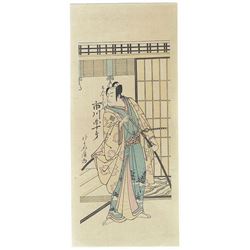 Edo era artist Japanese Woodblock Reprint