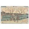 Image 1 : Hiroshige Spring on the Sumida River, from the series