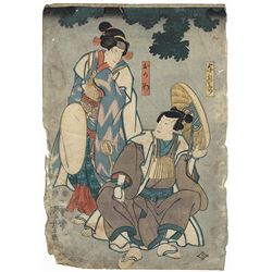 Kuniyoshi (1797 - 1861) - Japanese Woodblock Print