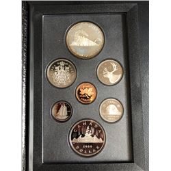 1986 Canada Silver Double Dollar Coin Set