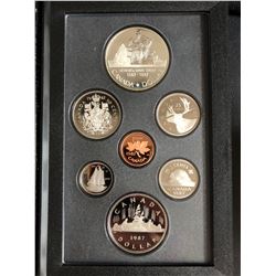 1987 Canada Silver Double Dollar Coin Set