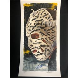 LIMITED EDITION GERRY CHEEVERS AUTOGRAPHED 12" X 18" PRINT BY GLEN GREEN (213/300)