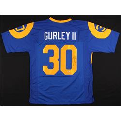 Todd Gurley Signed Rams Jersey (Beckett COA)