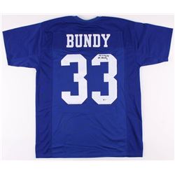 Ed O'Neill Signed "Married With Children" Polk High Jersey Inscribed "Al Bundy" (Beckett COA)
