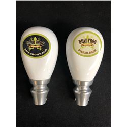 BEER TAP HANDLES LOT (DEAD FROG)