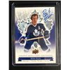 Image 1 : UPPER DECK TORONTO MAPLE LEAFS CENTENNIAL RON ELLIS SIGNED HOCKEY CARD