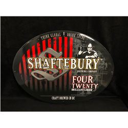 SHAFTEBURY BREWING COMPANY TIN SIGN