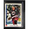 Image 1 : TEEMU SELANNE SIGNED SCORE HOCKEY CARD