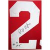 Image 2 : Darren McCarty Signed Red Wings 35x43 Custom Framed Jersey Inscribed "4x SC Champs" (JSA COA)