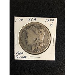 1899 USA MORGAN SILVER DOLLAR (MINTED NEW ORLEANS)