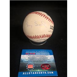 BARRY BONDS SIGNED RAWLINGS BASEBALL (ALL-STAR COA)
