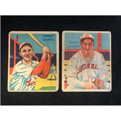 1935 DIAMOND STARS BASEBALL CARD LOT (PEPPER MARTIN/ ERNIE LOMBARDI)