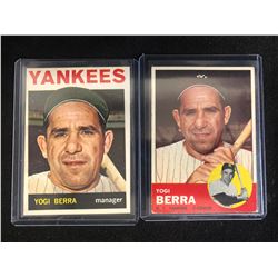 YOGI BERRA BASEBALL CARD LOT