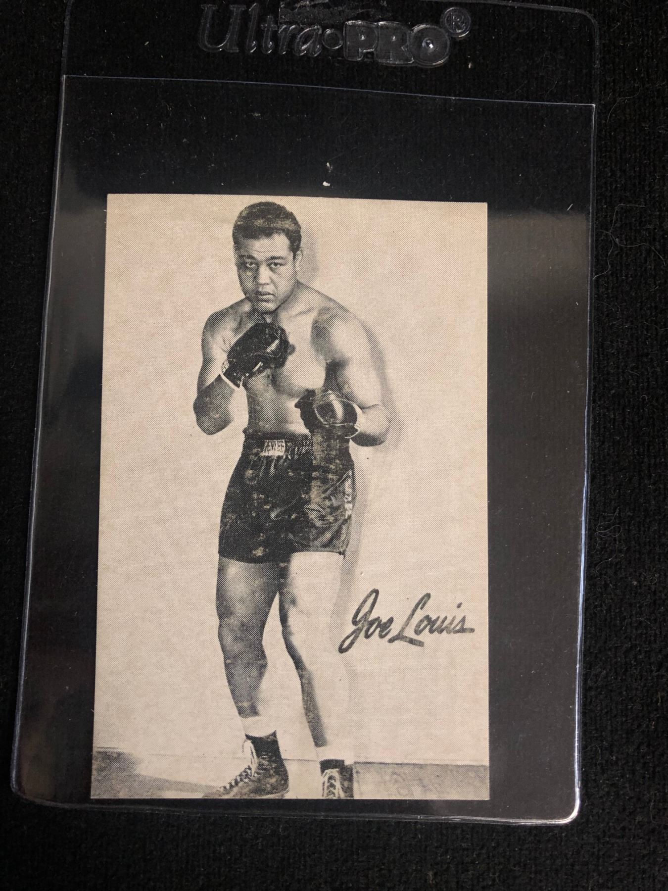 Joe Louis Rookie Card JOE LOUIS 1947 BOND BREAD CARD