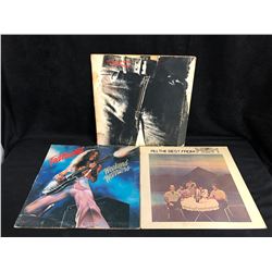 VINYL RECORDS LOT (STONES, NUGENT, PRISM)