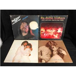 VINYL RECORDS LOT (BOB SEGER, DOOBIE BROTHERS...)