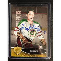 JEAN BELIVEAU SIGNED IN THE GAME HEROES 