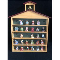 COLLECTIBLE MINI FIGURES W/ DISPLAY CASE