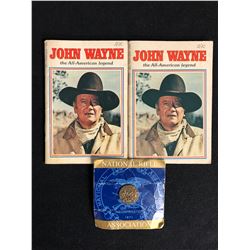 VINTAGE JOHN WAYNE BOOK LOT