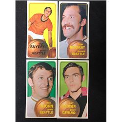 1970 TOPPS BASKETBALL CARD LOT