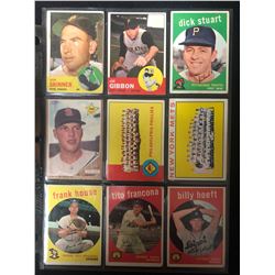 1950-60's BASEBALL CARD LOT