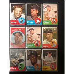 VINTAGE BASEBALL CARD LOT