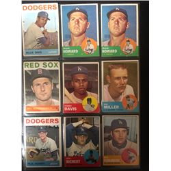 VINTAGE BASEBALL CARD LOT