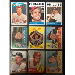 VINTAGE BASEBALL CARD LOT