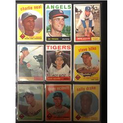 VINTAGE BASEBALL CARD LOT