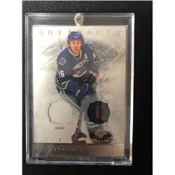 2012-13 UPPER DECK ARTIFACTS #93 GAME USED MEMORABILIA TREVOR LINDEN HOCKEY CARD