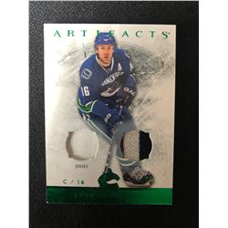 2012-13 UPPER DECK ARTIFACTS #93  GAME USED MEMORABILIA TREVOR LINDEN HOCKEY CARD