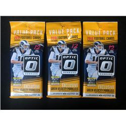 2018 PANINI FOOTBALL CARD PACKS LOT (12 CARDS PER PACK)