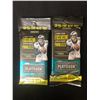 Image 1 : 2018 NFL FOOTBALL PLAYBOOK CARD PACKS LOT (25 CARD VALUE PACKS)