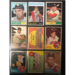 VINTAGE BASEBALL CARD LOT