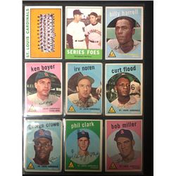 VINTAGE BASEBALL CARD LOT