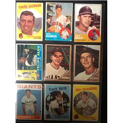 VINTAGE BASEBALL CARD LOT