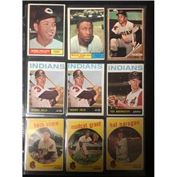 VINTAGE BASEBALL CARD LOT